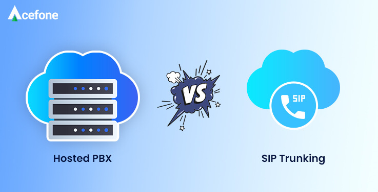 hosted pbx vs sip trunking